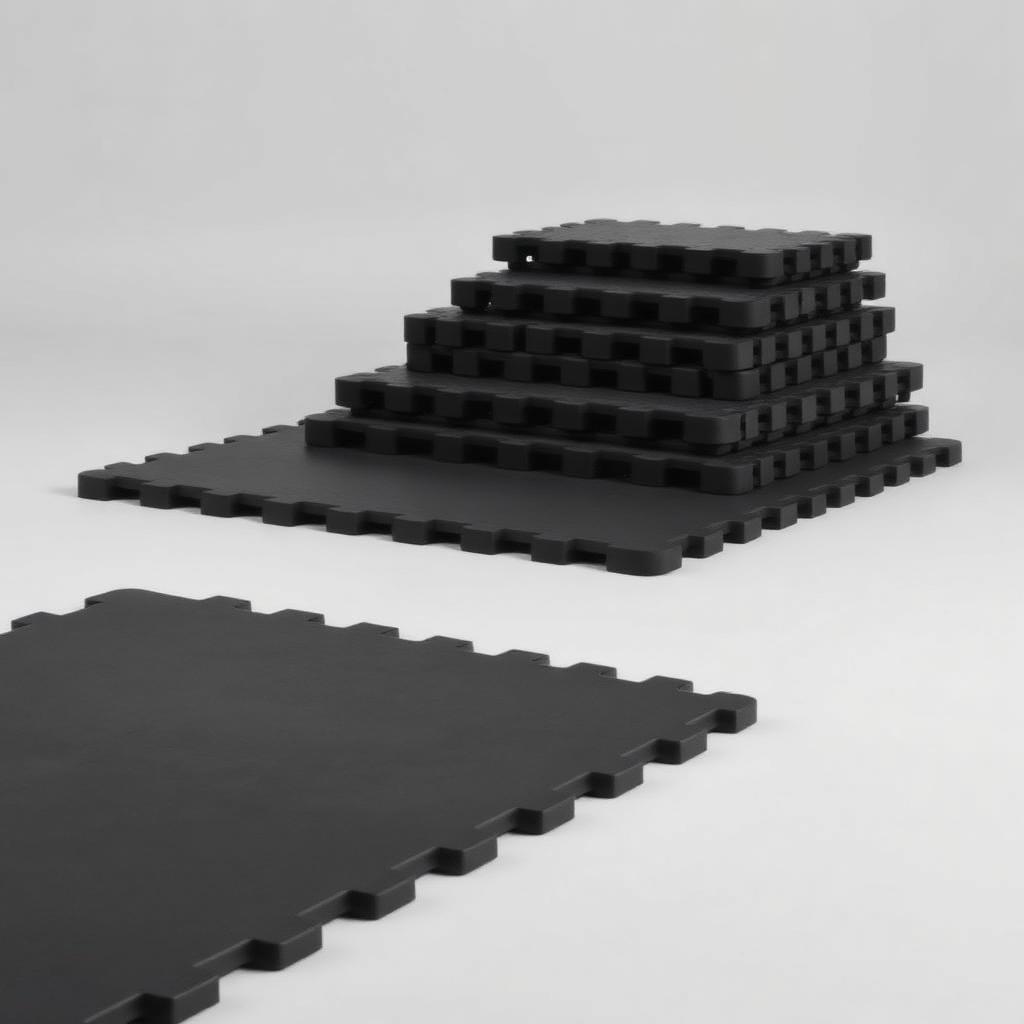 Grid Interlocking Gym Mats